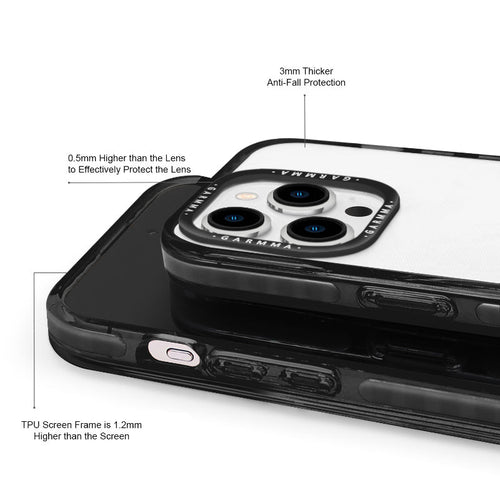 Garmma IG15P-61BL1 iPhone 15 6.1-inch Pro Armour Case (Black)