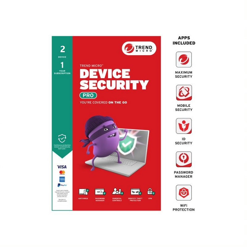 Trend Micro Device Security Pro 1Y2D TICEM10709I12