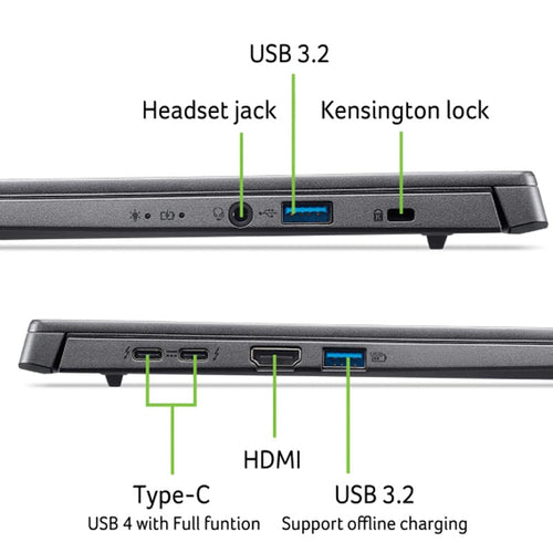 Acer Aspire 14 AI A14-52M-583P UT5-226V 16GB 512GB Grey