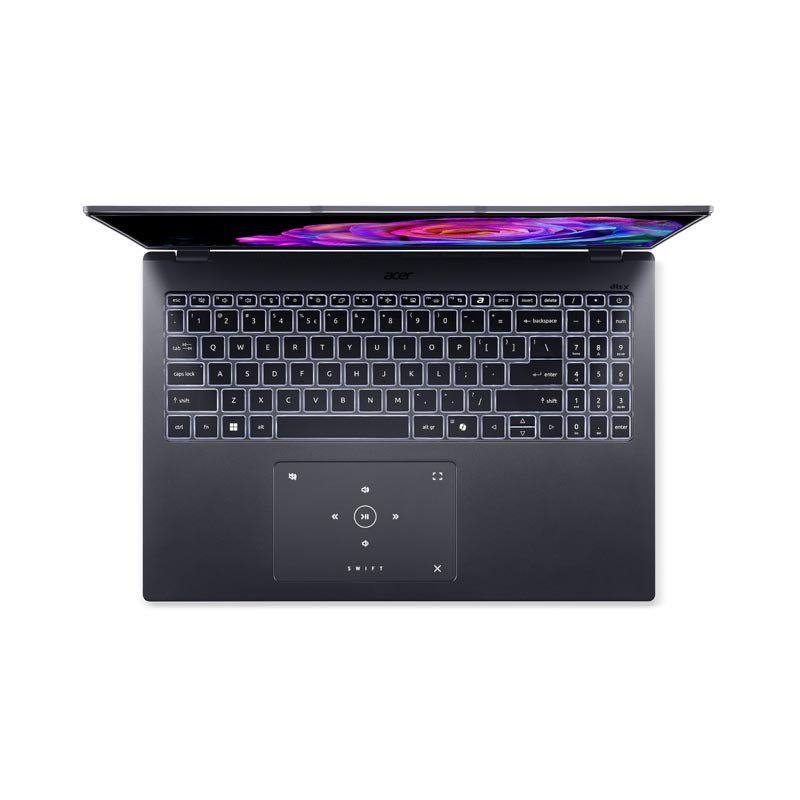 Acer Swift Go 16 SFG16-73-57KE (Titanium Gray) - UL5 / 16GB / 512GB / Intel ARC / 100%RGB