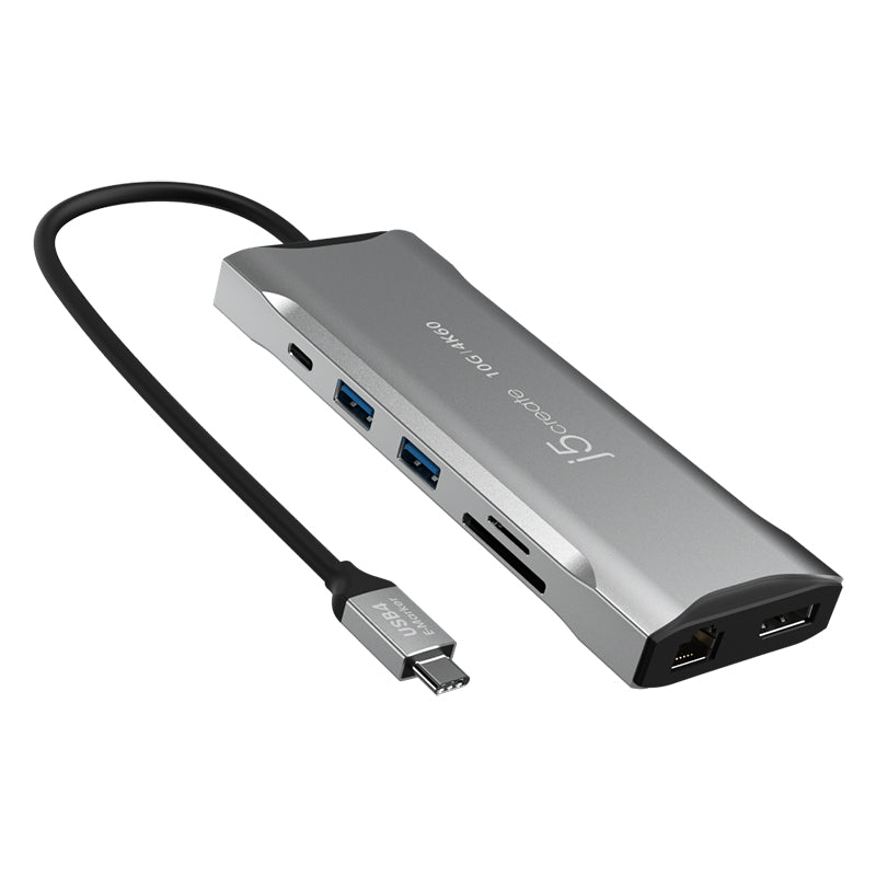 J5Create JCD397 USB-C Triple Monitor 10Gbps Mini Dock