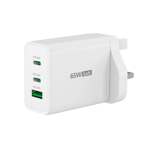 J5Create JUP3365F 65W GaN USB-C 3-Port Charger