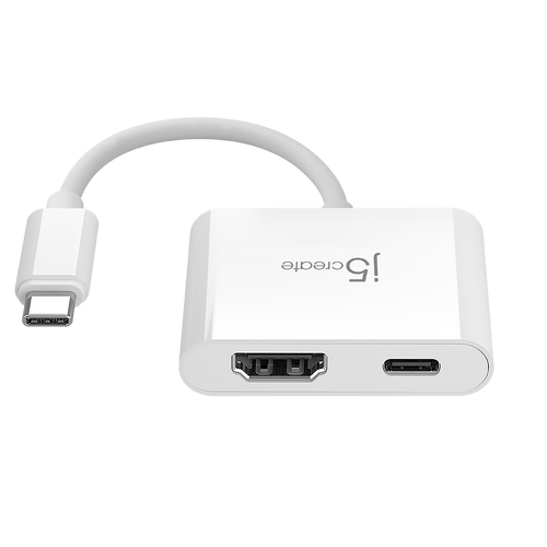 J5Create JCA152 USB-C to 4K HDMI with Power Delivery Adapter