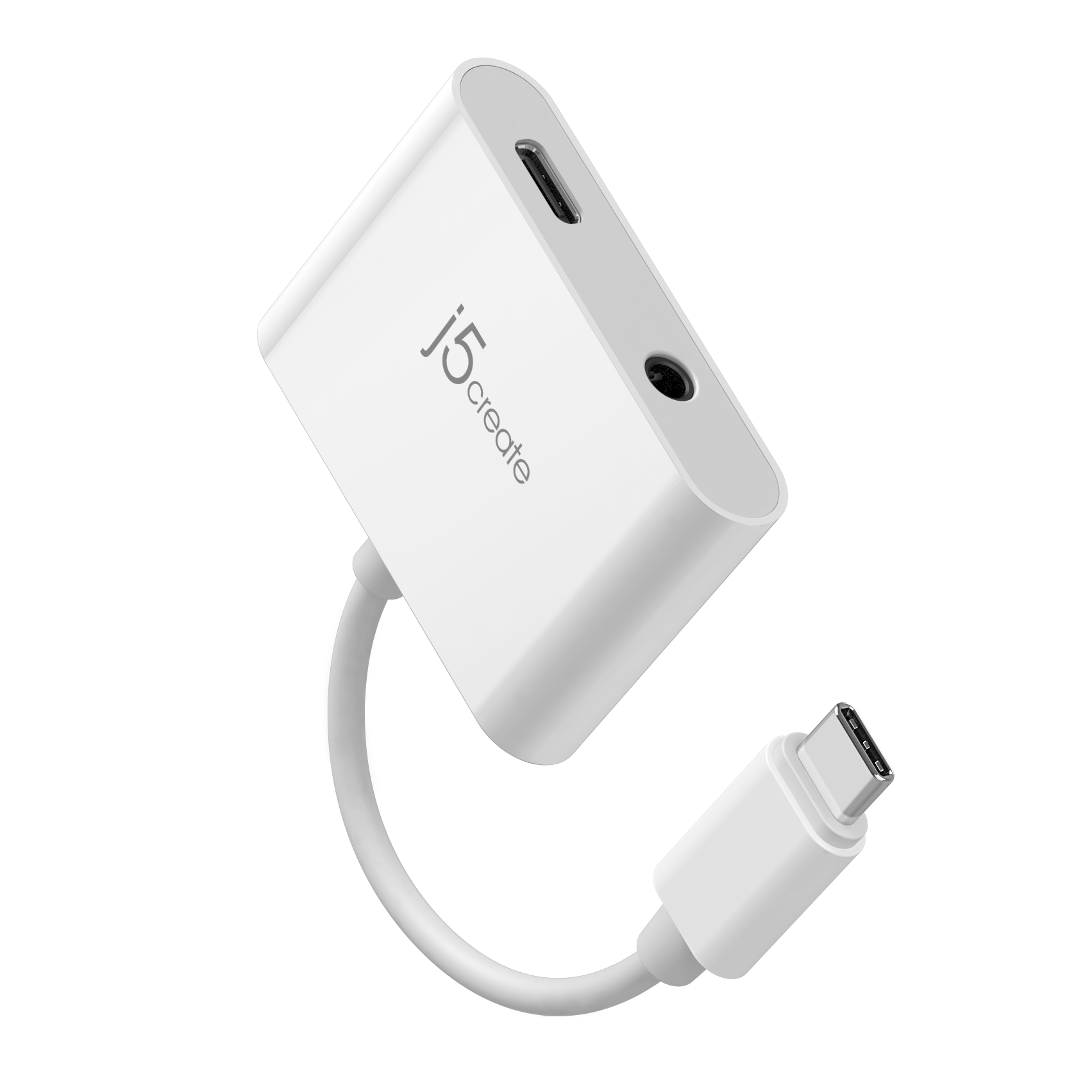 J5Create JCA122 USB-C to 3.5mm Audio with PD Adapter