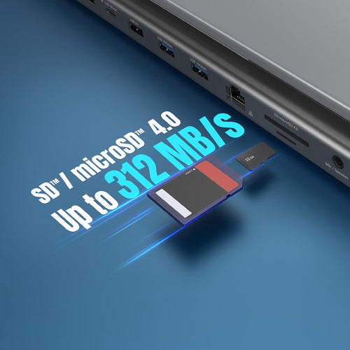 J5Create JCD554 USB4® Triple 4K Display Docking Station