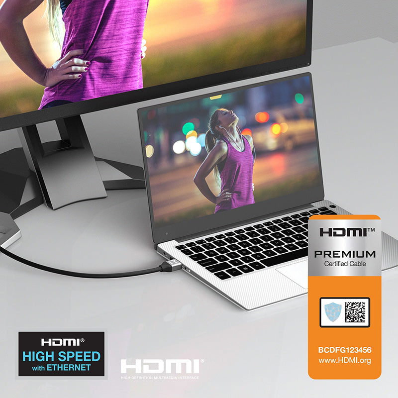 J5Create JDC52L10 1M High Speed HDMI Cable with Ethernet