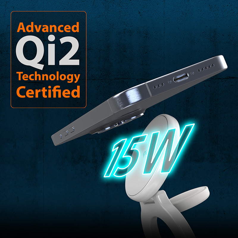 J5Create JUPW3415 Qi2 3-in-1 Magnetic Foldable Wireless Charging Station