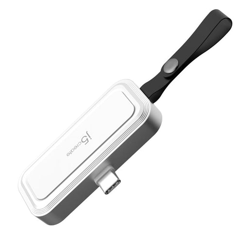 j5Create JCHSD34W USB-C to SD/microSD Adapter for Smartphones (White)