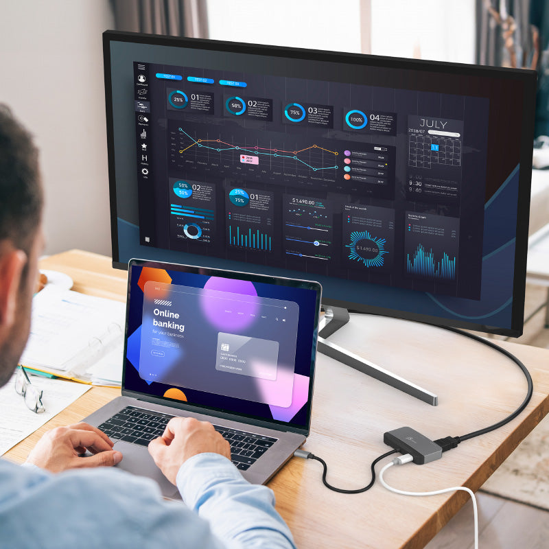 J5Create JCA399G-PD USB-C to HDMI/USB-C/USB-A Adapter