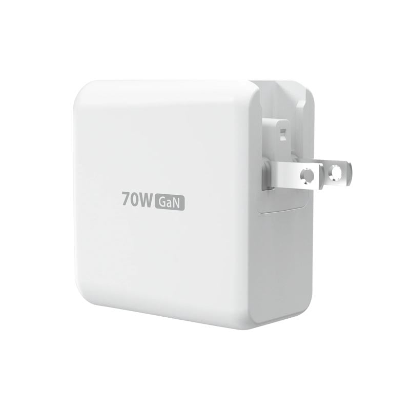 J5Create JUP4370F 70W GaN USB-C 4-Port Charger (White)