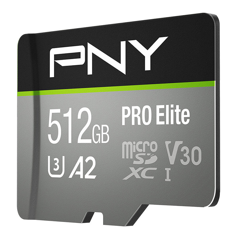 PNY Pro Elite microSD 512GB UHS-I Card