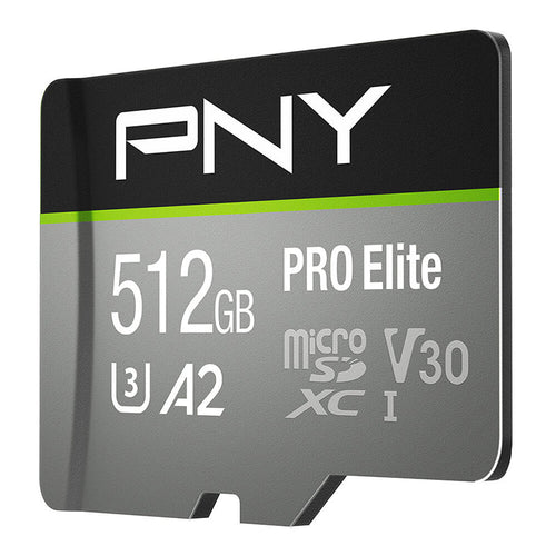 PNY Pro Elite microSD 512GB UHS-I Card