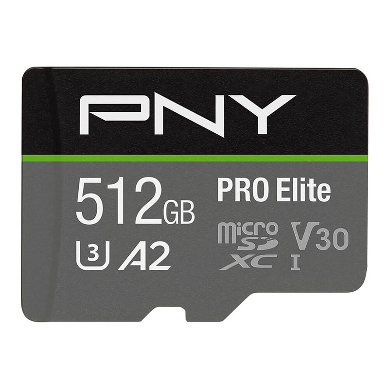 PNY Pro Elite microSD 512GB UHS-I Card