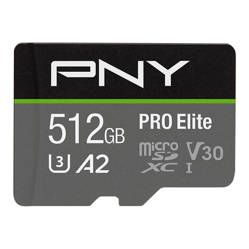 PNY Pro Elite microSD 512GB UHS-I Card