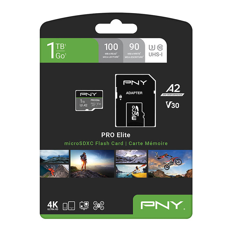 PNY Pro Elite microSD 1TB UHS-I Card