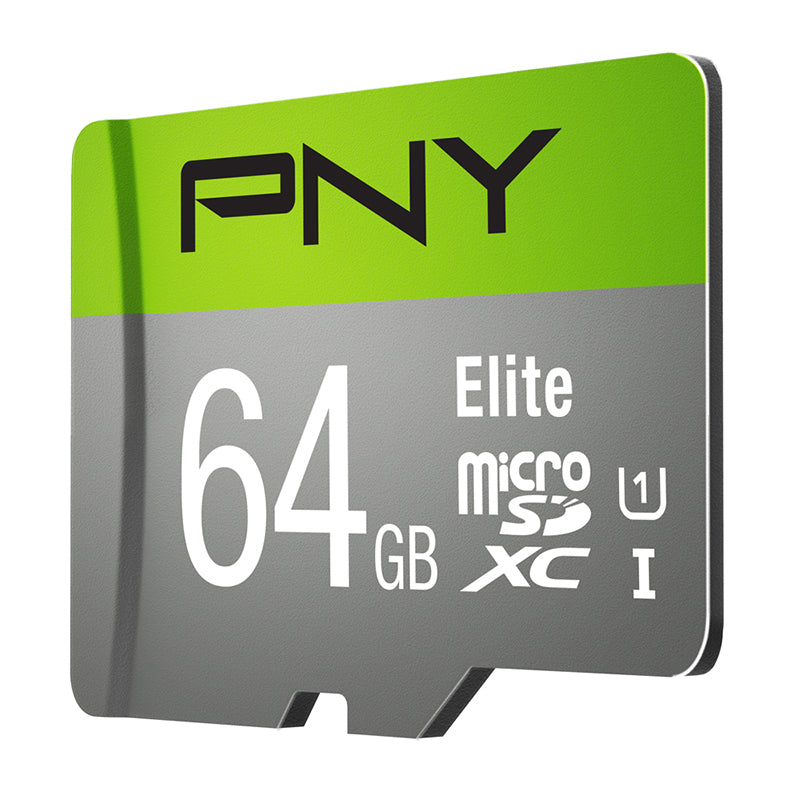 PNY Elite U1 microSD 64GB UHS-I Card