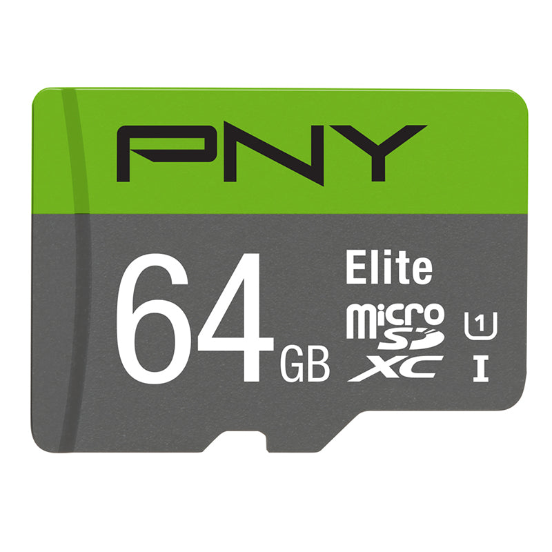 PNY Elite U1 microSD 64GB UHS-I Card