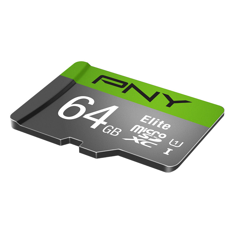 PNY Elite U1 microSD 64GB UHS-I Card