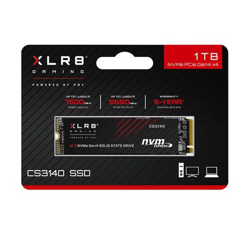 PNY XLR8 CS3140 M.2 2280 NVMe Gen4x4 PS5 SSD 1TB