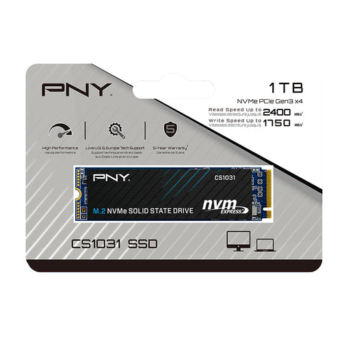 PNY CS1031 M.2 2280 NVMe Gen3x4 SSD 1TB