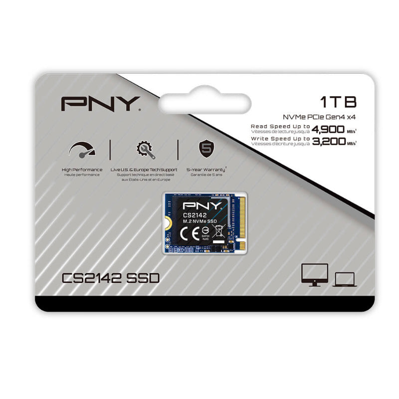 PNY CS2142 M.2 2230 NVME Gen4x4 SSD 1TB