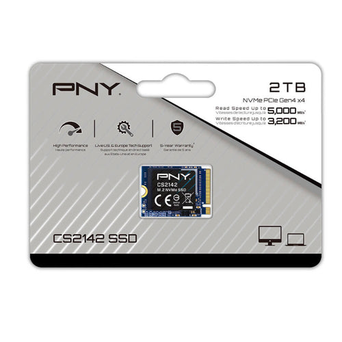 PNY CS2142 M.2 2230 NVME Gen4x4 SSD 2TB