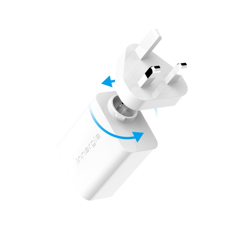 Innergie C6 Duo 63W USB-C Power Adapter (UK)