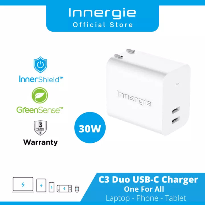 Innergie ADP-30KW USB-C Power Adapter (UK)