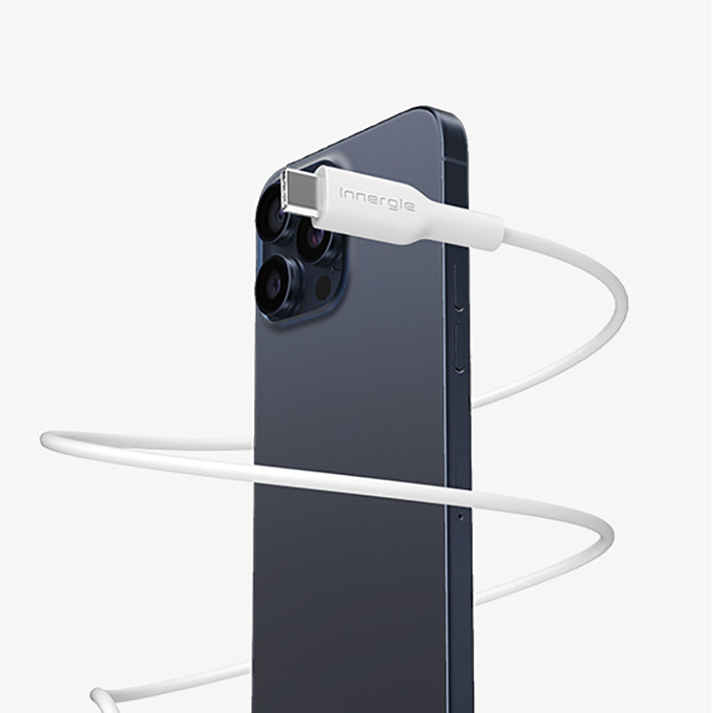 Innergie ACC-S100DM 1m USB-C to USB-C Flex Cable(White)