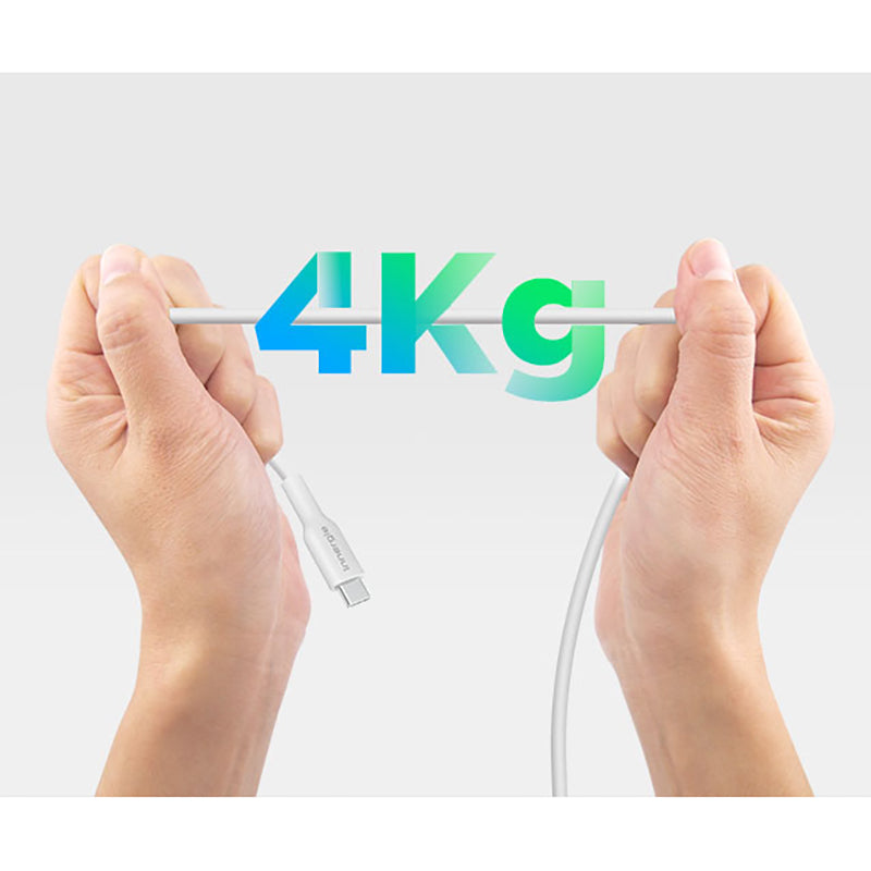 Innergie ACC-S180EM 1.8m USB-C to USB-C Flex Cable (White)