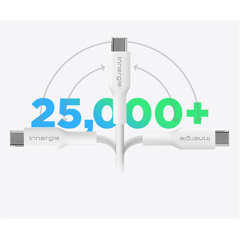Innergie ACC-S180EM 1.8m USB-C to USB-C Flex Cable (White)