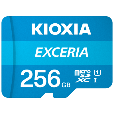 KIOXIA EXCERIA CL10 U1 R100 w/adapter 256GB LMEX1L256GG2