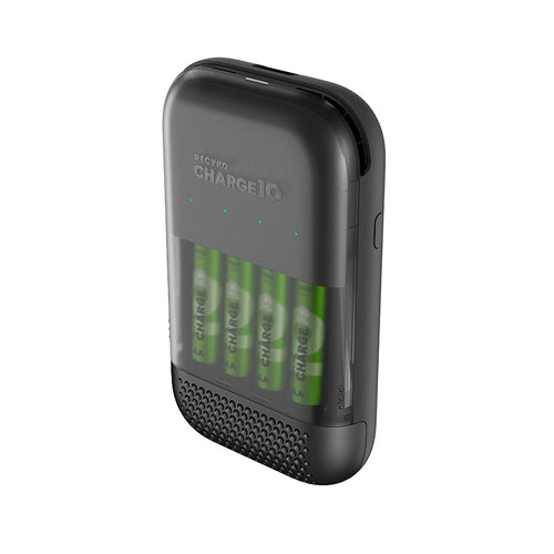 GP GPACSS491004 ReCyko Charge 10 Charger S491 with 4AA 1700mAh