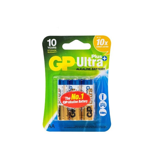 GP GPPCA15UP168 Alkaline Ultra Plus 6 AA Card