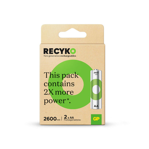 GP GPRHC272E045 ReCyko 2600mAh AA 2s
