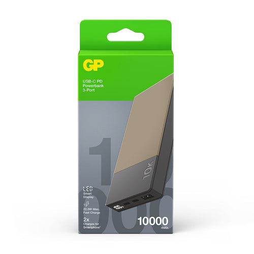 GP GPACCM10C002 M2+ 10000mAh 22.5W Power Bank (Cream)