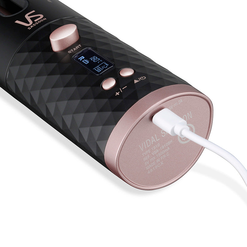 VS Sassoon VSA1910BH Rechargeable Auto Curl (Black)