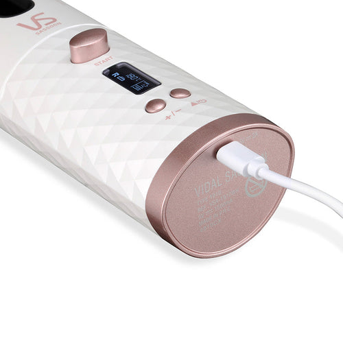 VS Sassoon VSA1910WH Rechargeable Auto Curl (White)