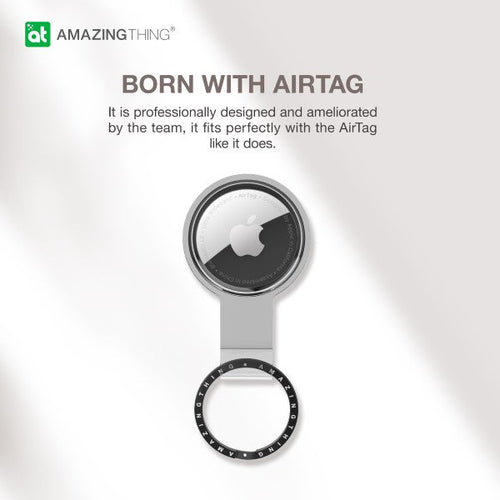 AmazingThing Aircharm Quartz AirTag Case (Clear)