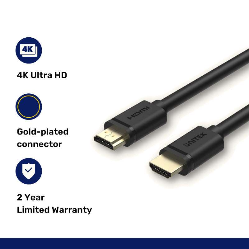 Unitek Y-C139M HDMI Cable 2.0 4K 3M