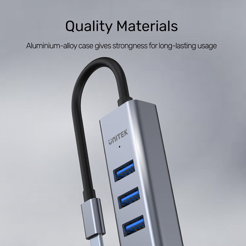 Unitek H1904A 4-in-1 USB-C Ethernet Hub