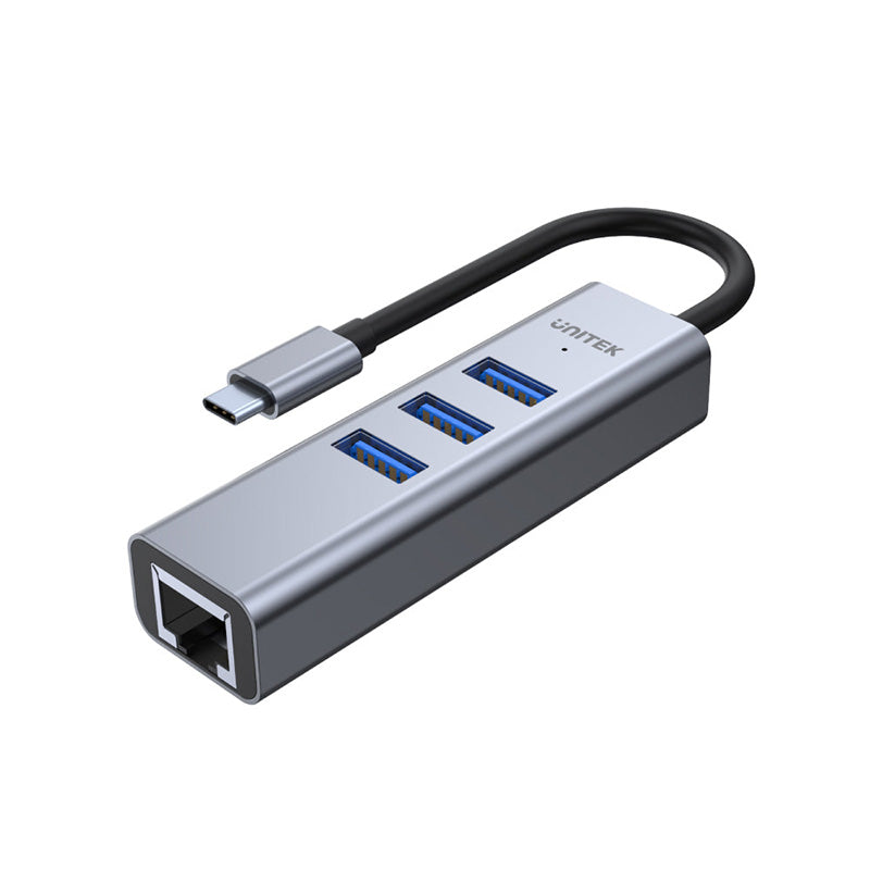 Unitek H1904A 4-in-1 USB-C Ethernet Hub