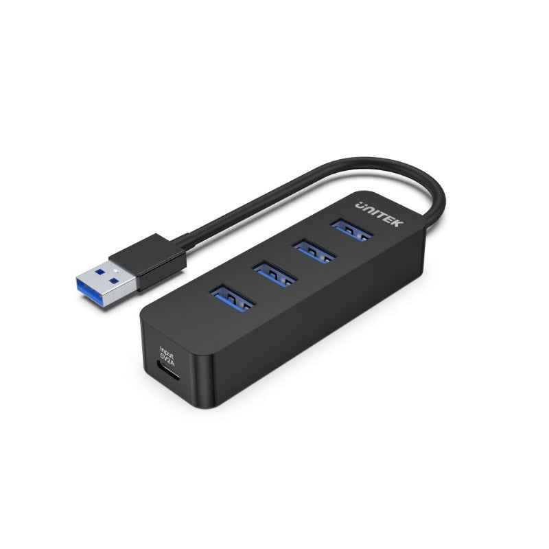 Unitek H1117A 4 Ports Powered USB Hub with USB-C Power Port