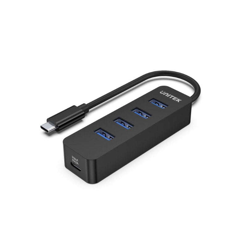 Unitek H1117B 4 Ports Powered USB-C Hub with USB-C Power Port
