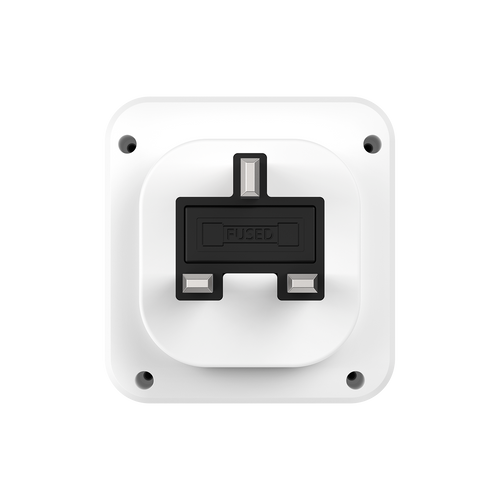 Momax US8UKW ONEPLUG 3-Outlet Cube Extension with USB (White)
