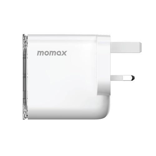 Momax UM52UKW 80W 3 Port Charger 1-Charge Flow (White)