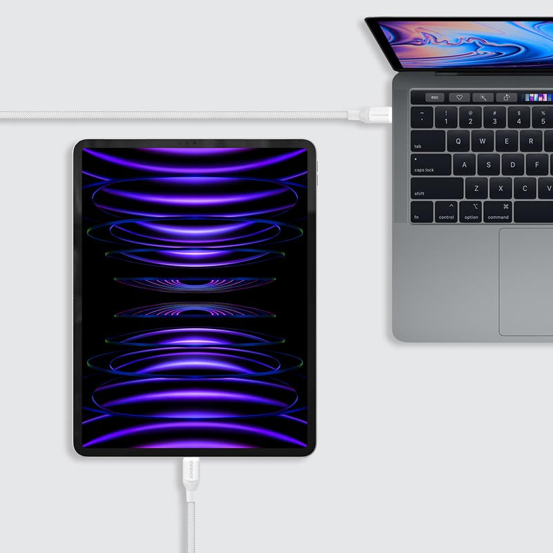 Momax DC26D 1-Link Flow CC 100W USB-C to USB-C Braided Cable (3M)- Black