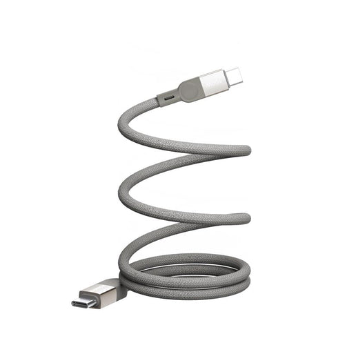 Momax DC36L MAG Link 100W-2M Magnetic USB-C to USB-C Cable Titanium