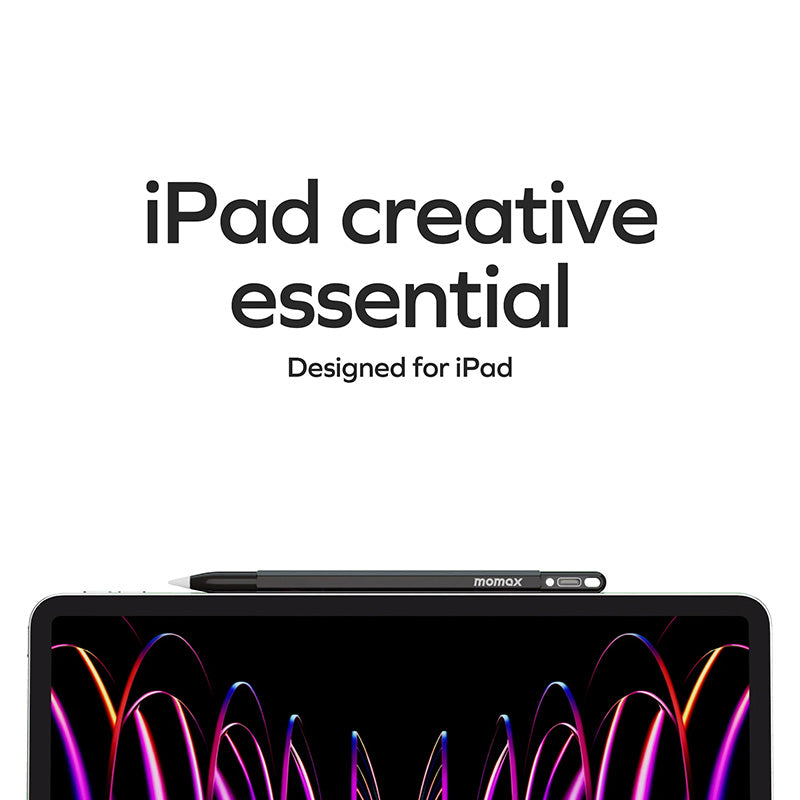 Momax TP10E1 Mag.Link Pop Magnetic Active Stylus Pen - Grey