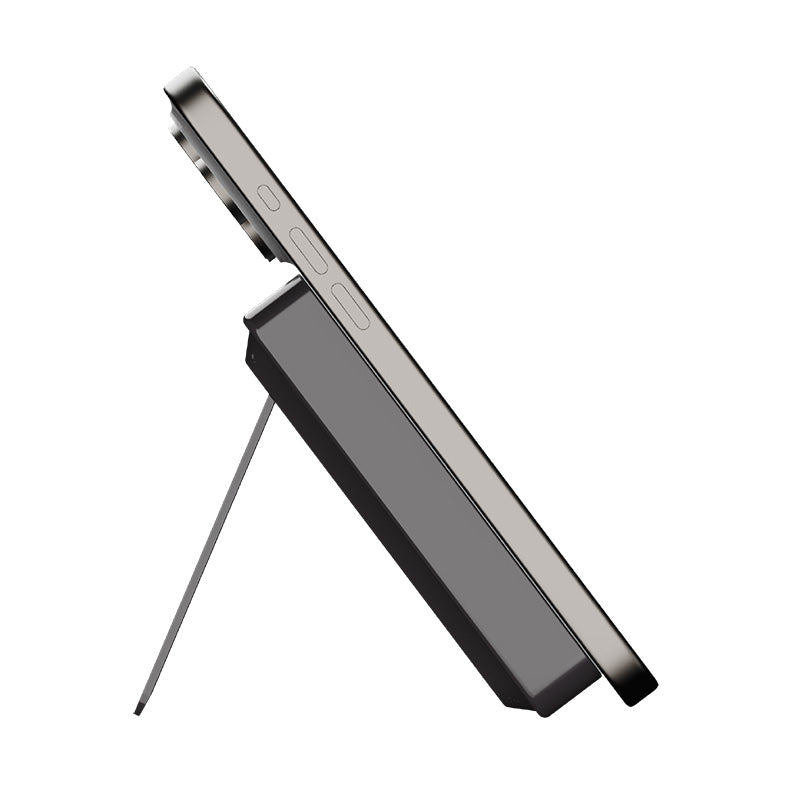 Momax IP132HKD 1-Power X Pro+ 20W 10,000mAh Magnetic Wireless Battery Pack with Built-In USB-C Cable (Black)